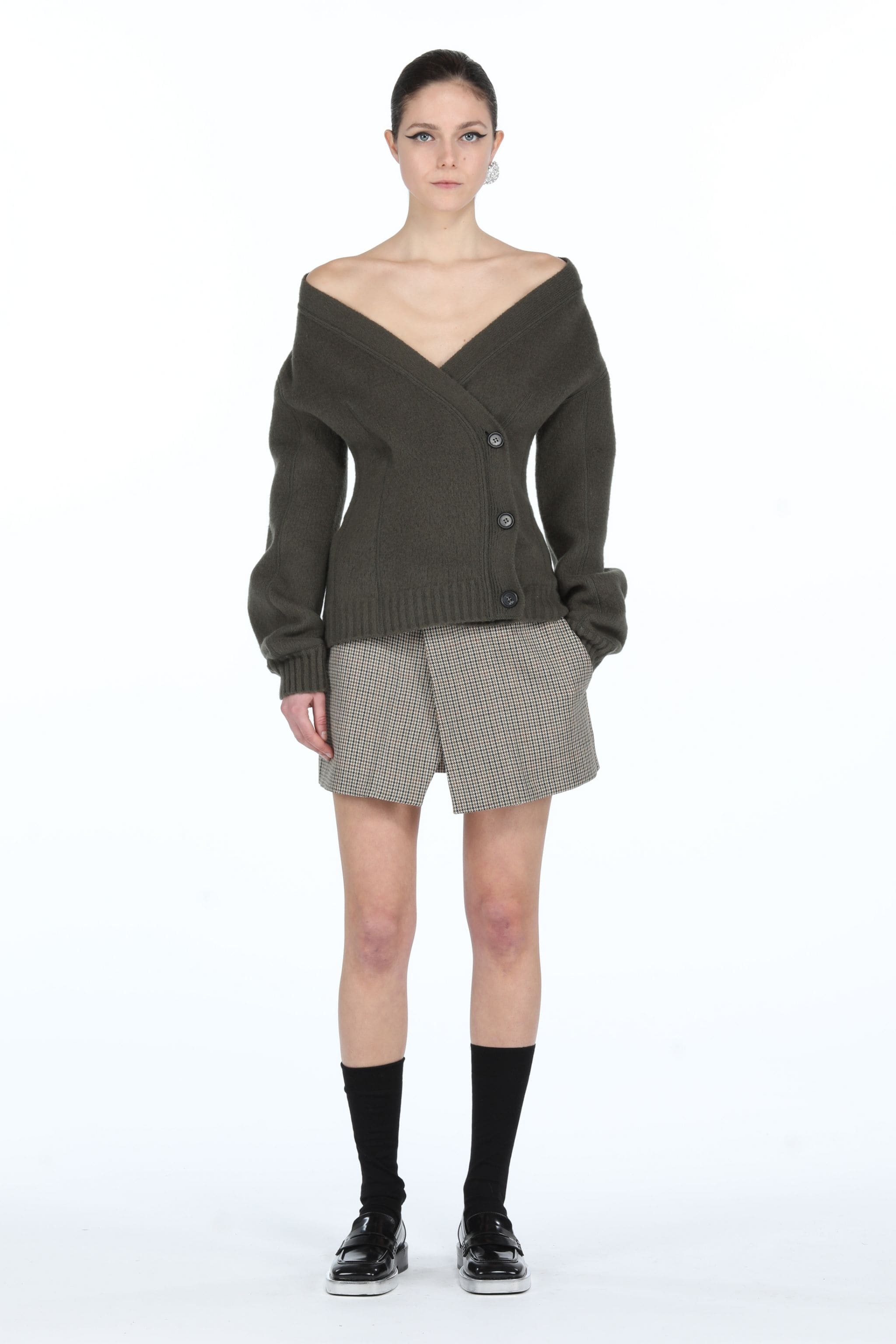 OFF-THE-SHOULDER CARDIGAN - 4