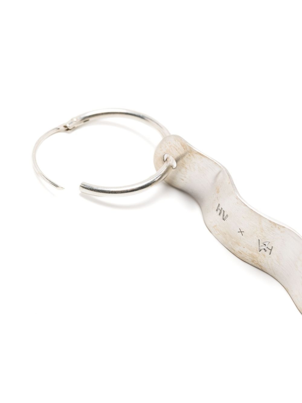 x Vibe Harsløf bandaid-charm hoop earring - 2
