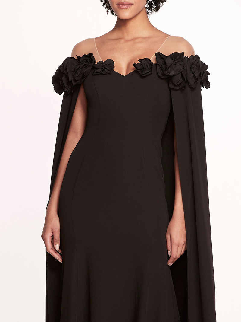OFF SHOULDER ILLUSION GOWN 4