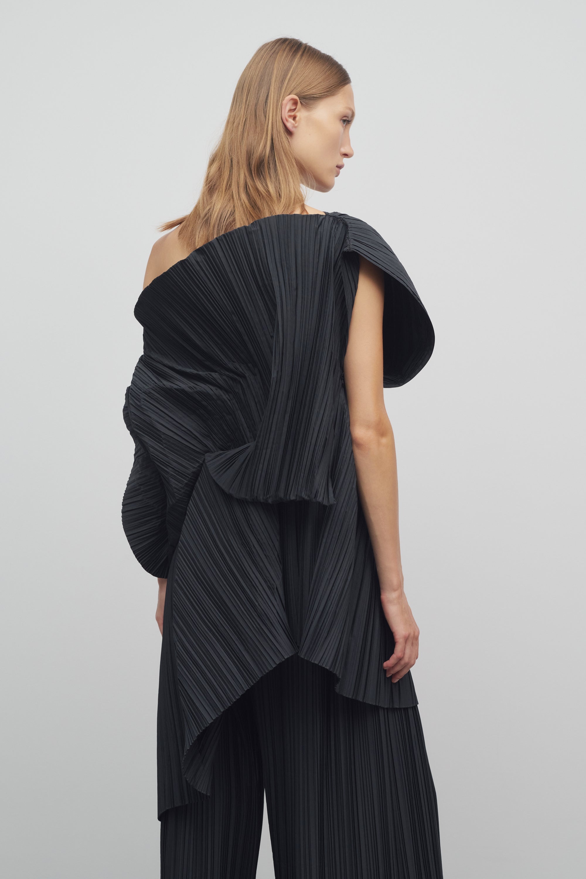 Akiko Top in Polyester and Wool - 5