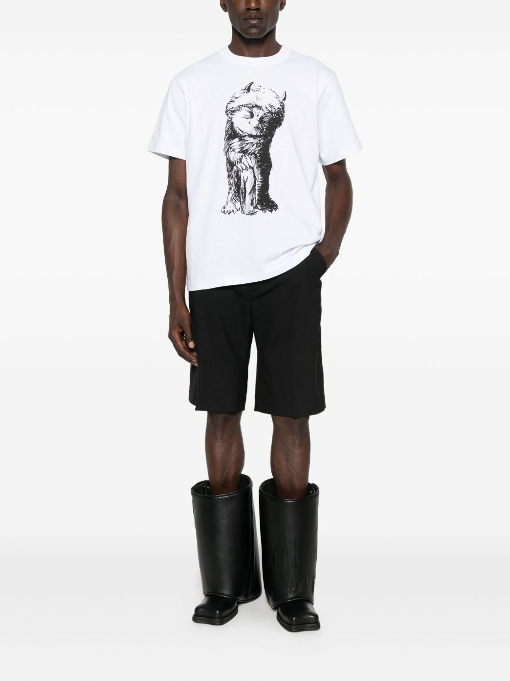 graphic-print cotton T-shirt - 2