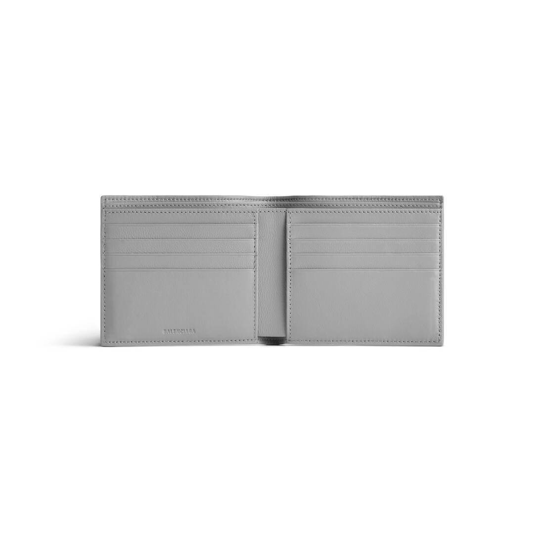 Men's Cash Square Folded Wallet in Grey/black/white - 2