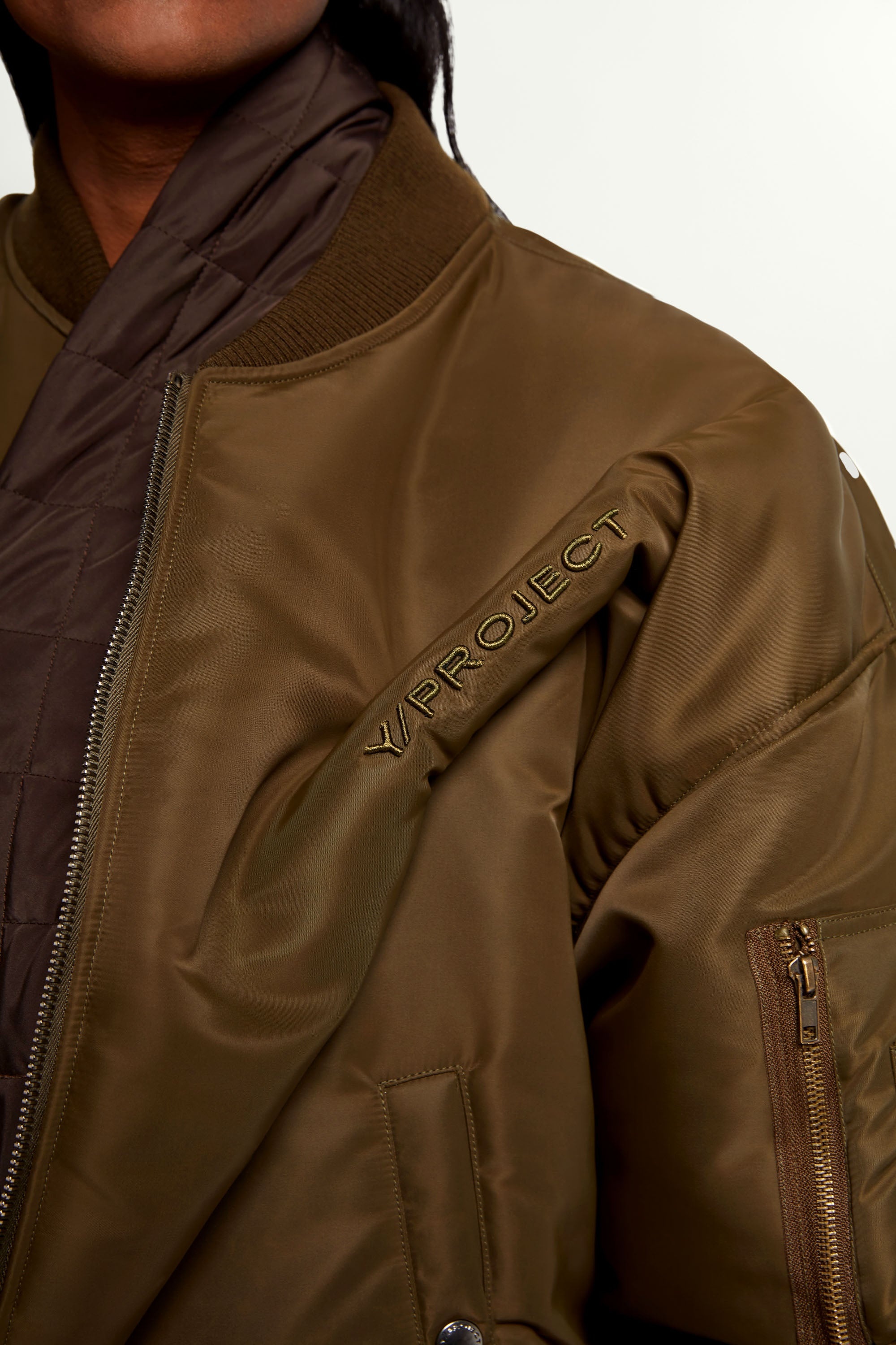 Pinched Logo Bomber - 4