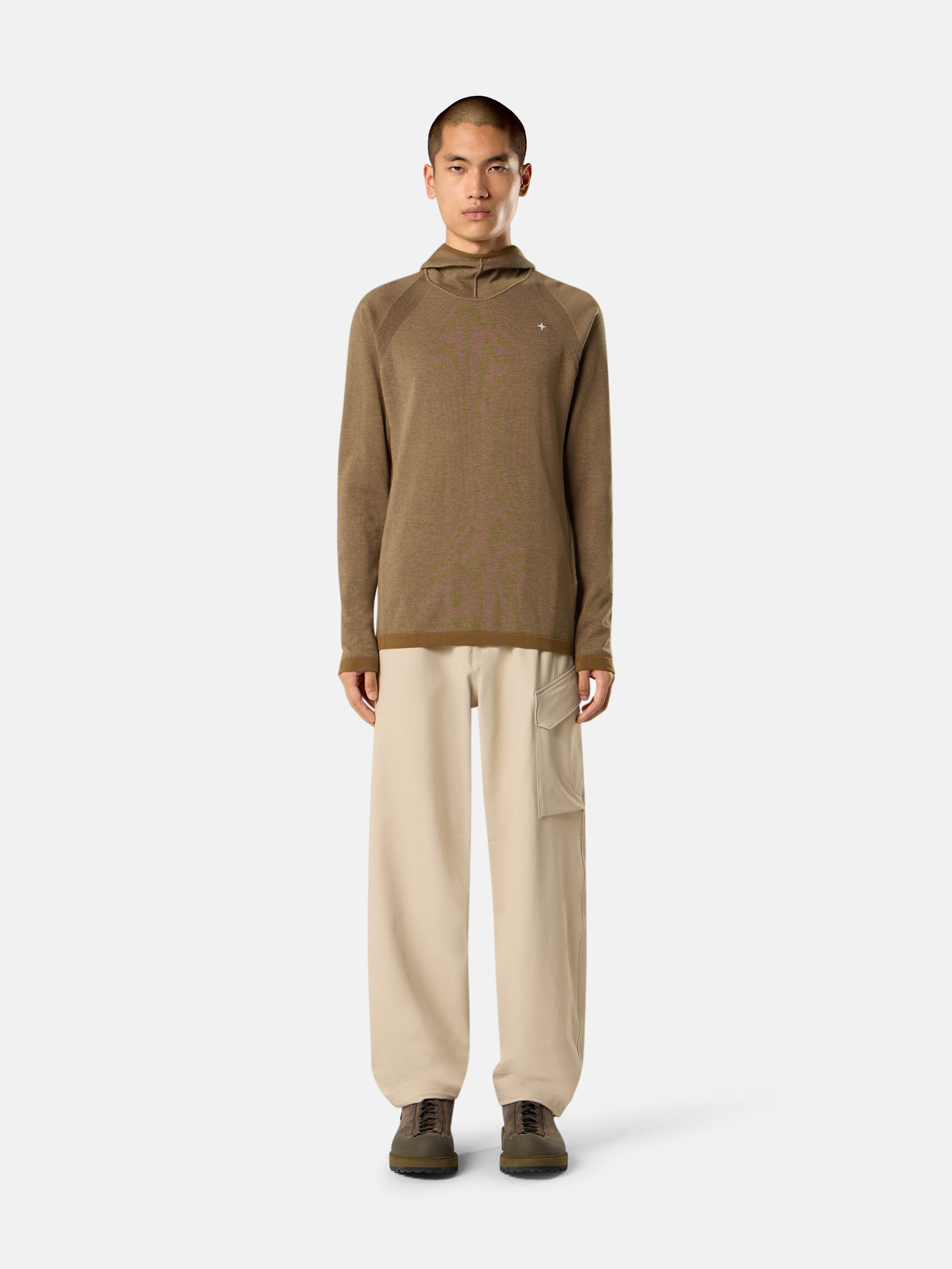 3100029 TEXTURED STRETCH NYLON_STONE ISLAND STELLINA - 2