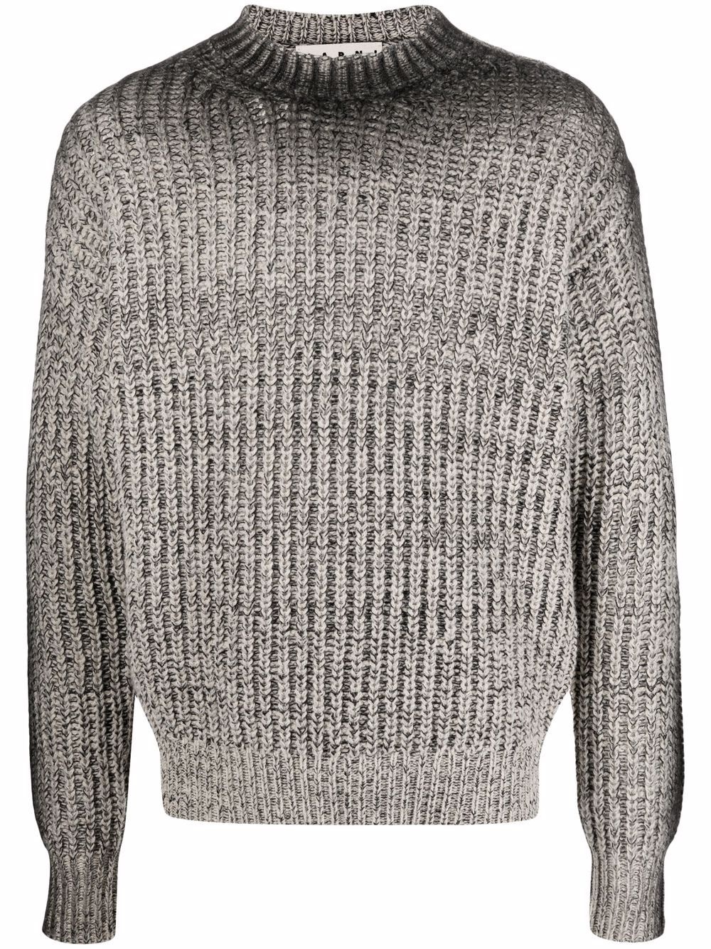 gradient chunky-knit wool jumper - 1