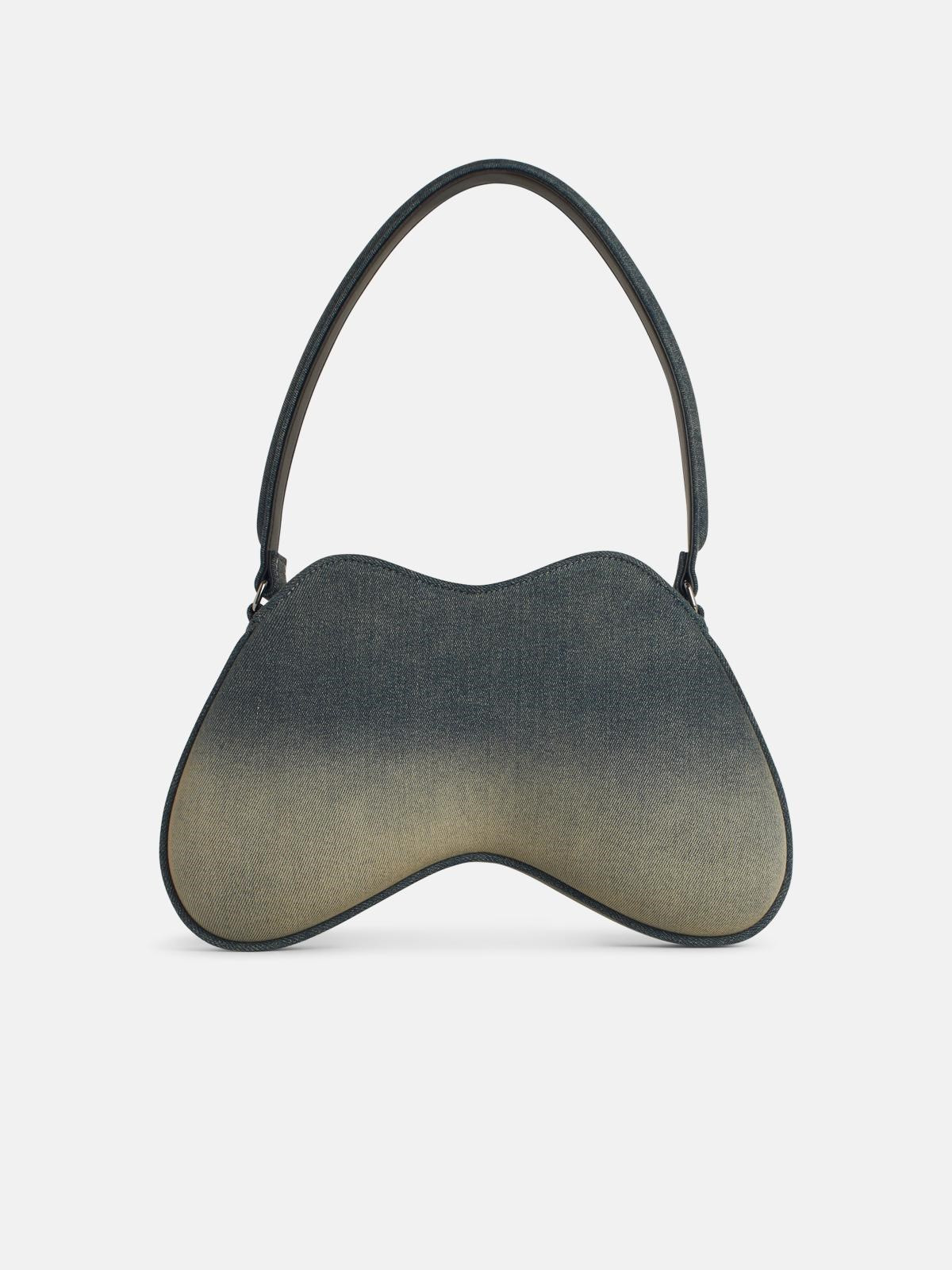 'PLAY' BLUE DENIM BAG - 3