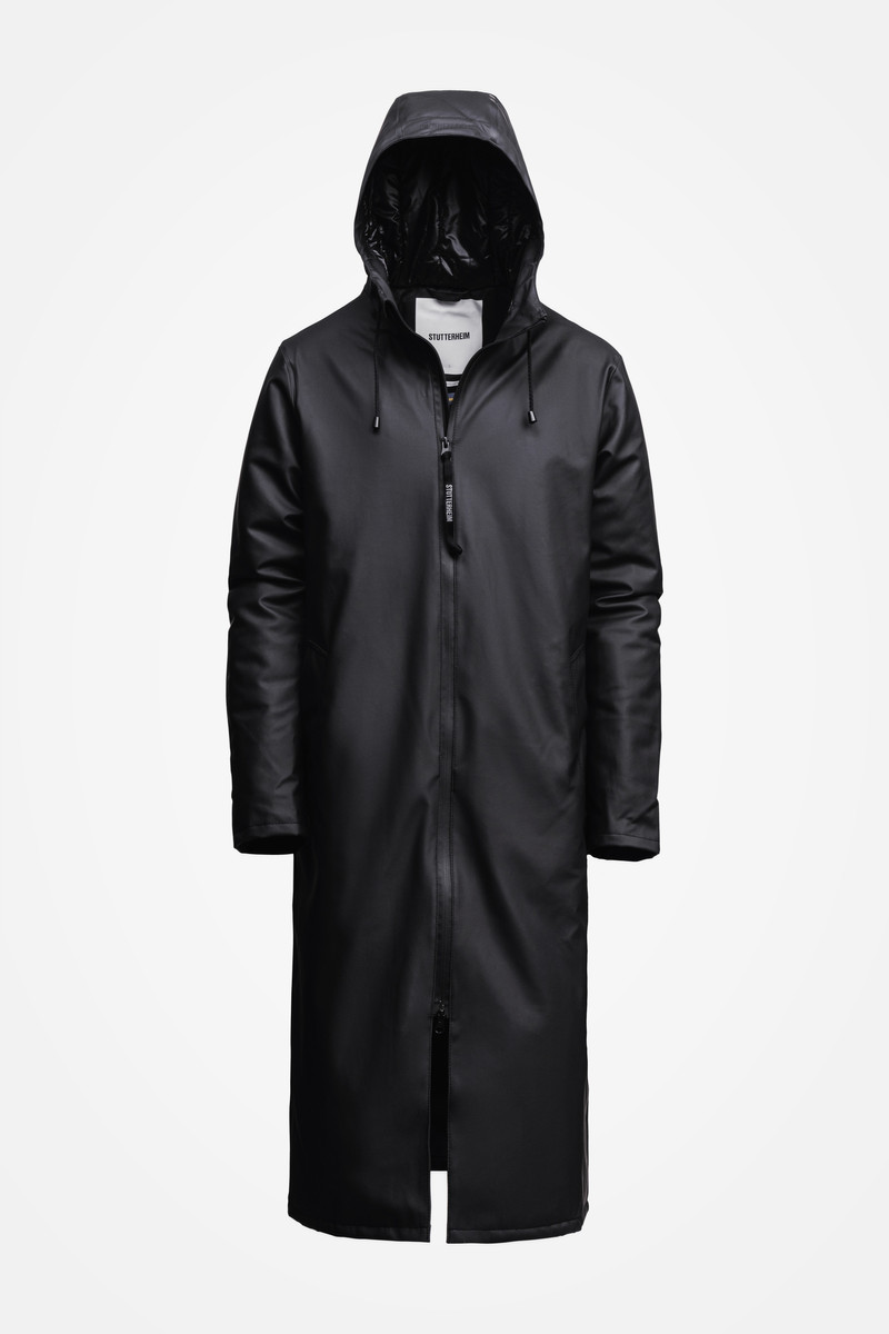 Stockholm Long Winter Jacket Black 1