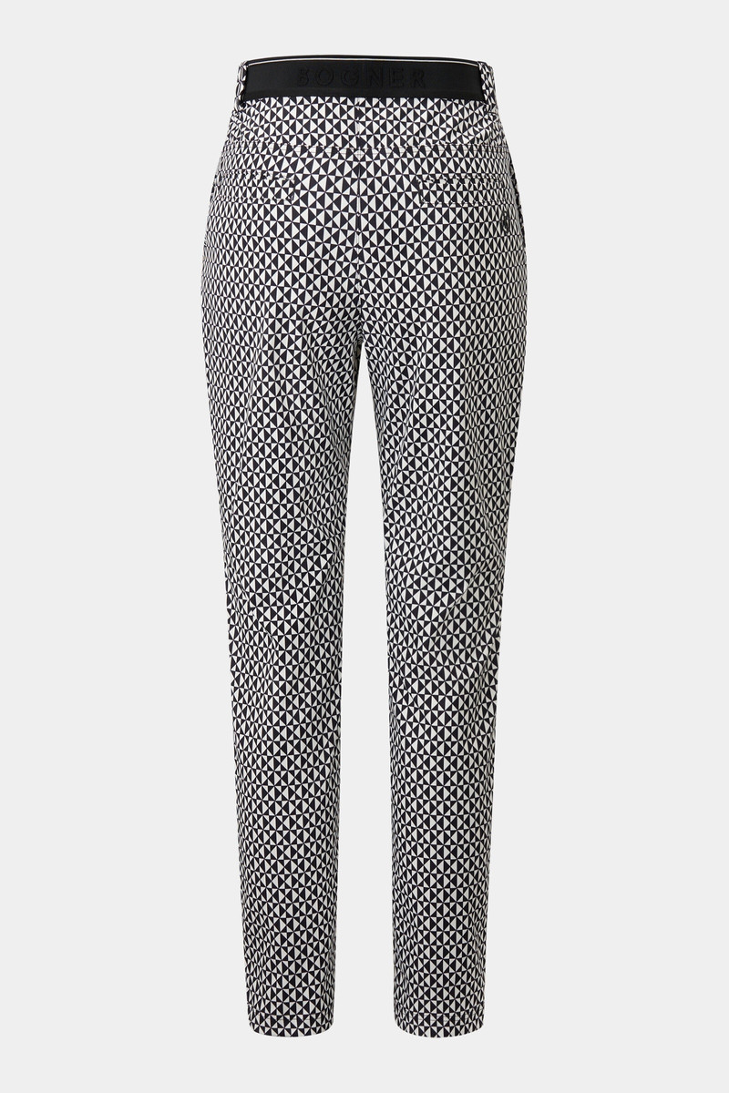 Nessi functional pants in Black/white 7