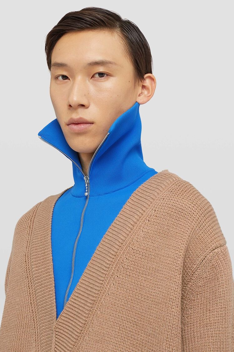 High-Neck Sweater - 7