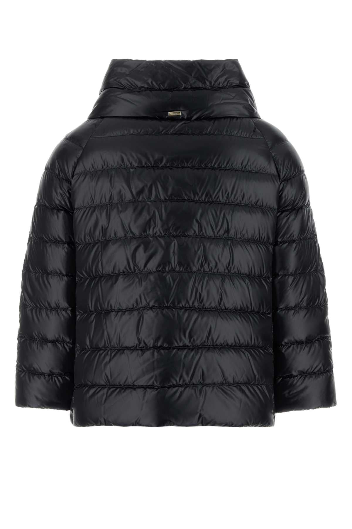 Herno Women Black Nylon Down Jacket - 2