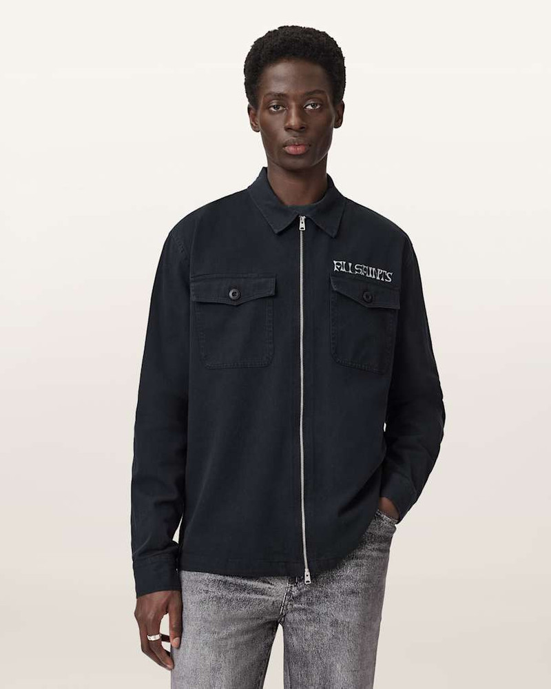 ORBIT RELAXED FIT ZIP SHIRT 5