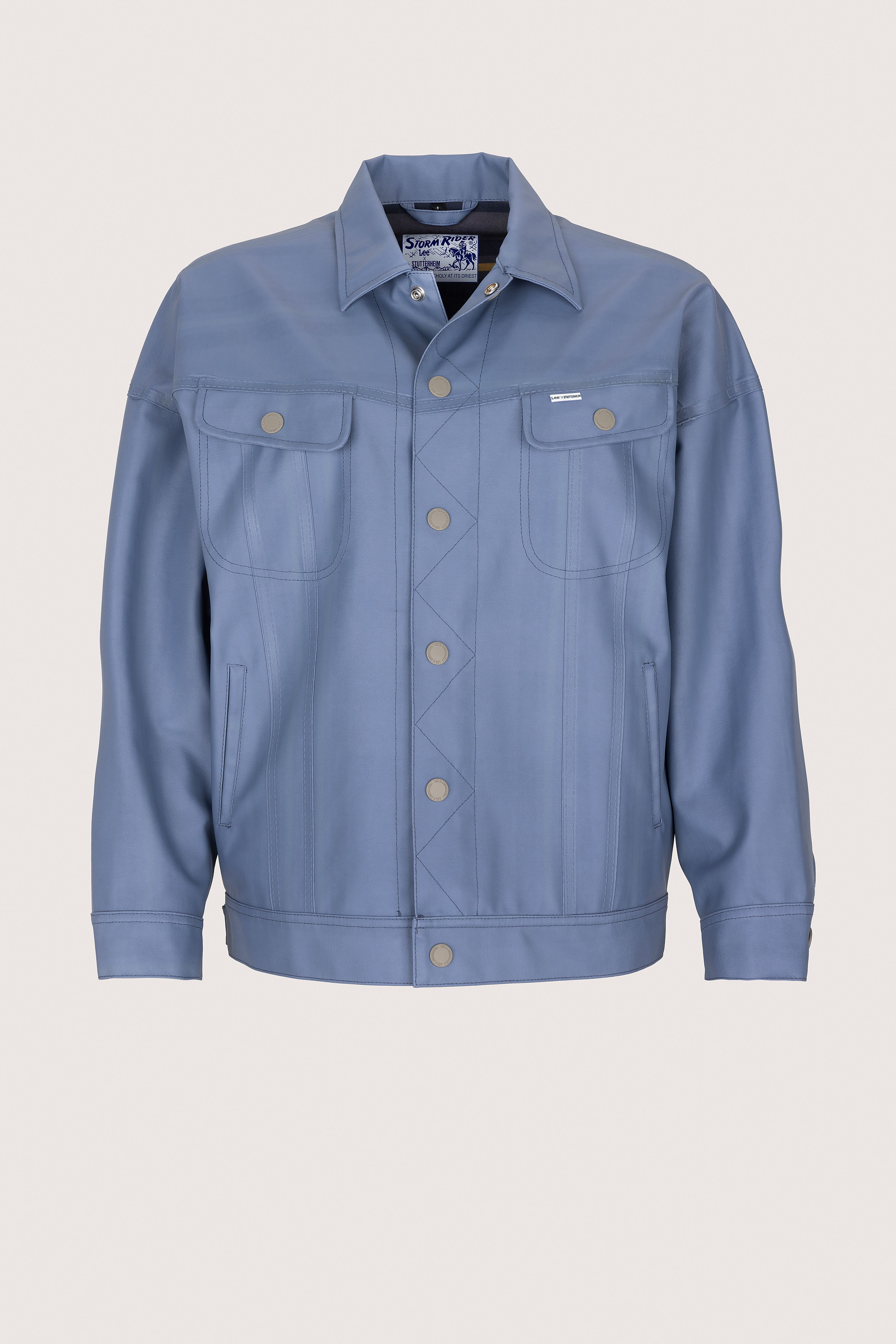 Women’s Lee® x STUTTERHEIM Storm Rider™ Jacket Ash Blue - 5