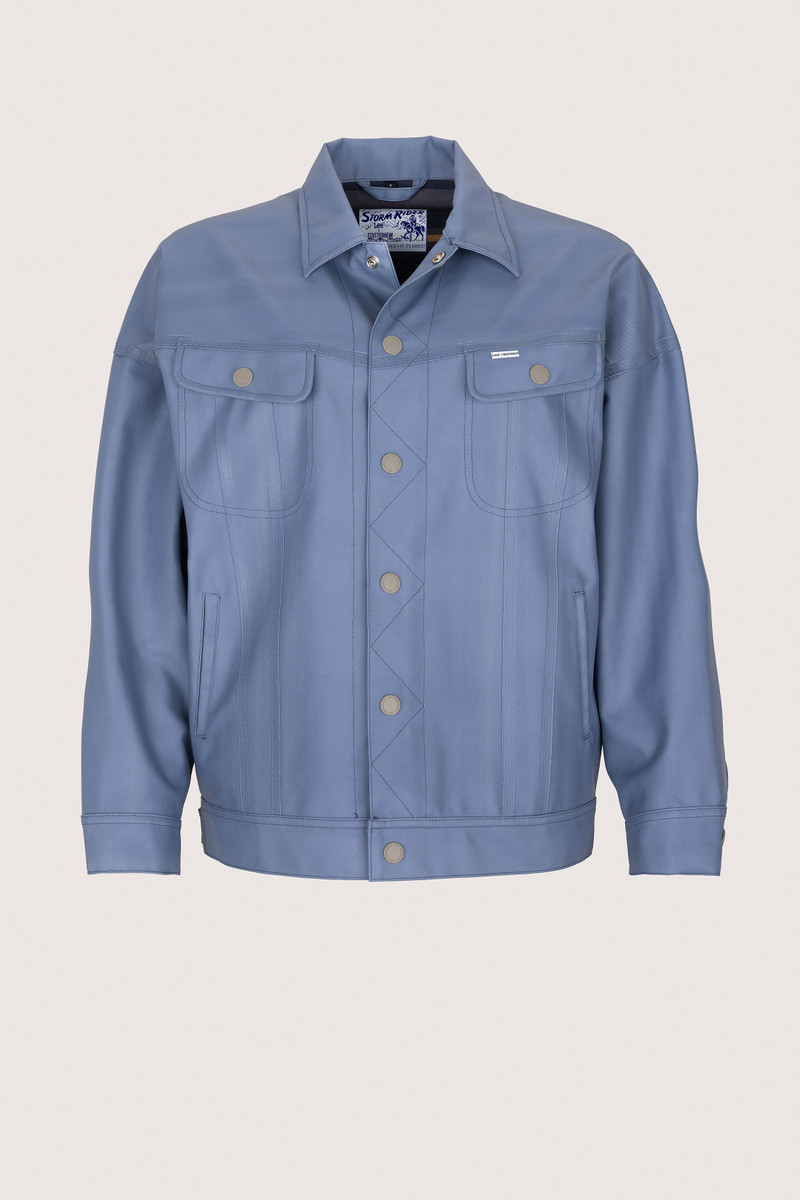 Women’s Lee® x STUTTERHEIM Storm Rider™ Jacket Ash Blue 5
