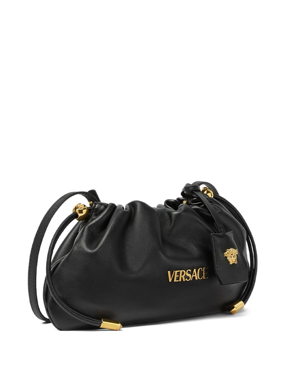 small Tag drawstring clutch bag - 3