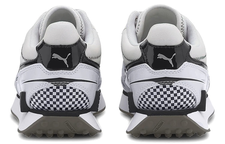 (WMNS) PUMA Mile Rider 'Sunny Getaway - White Black' 373443-05 - 4