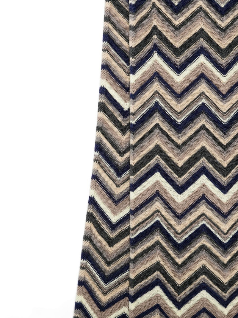 Missoni chevron-pattern scarf outlook