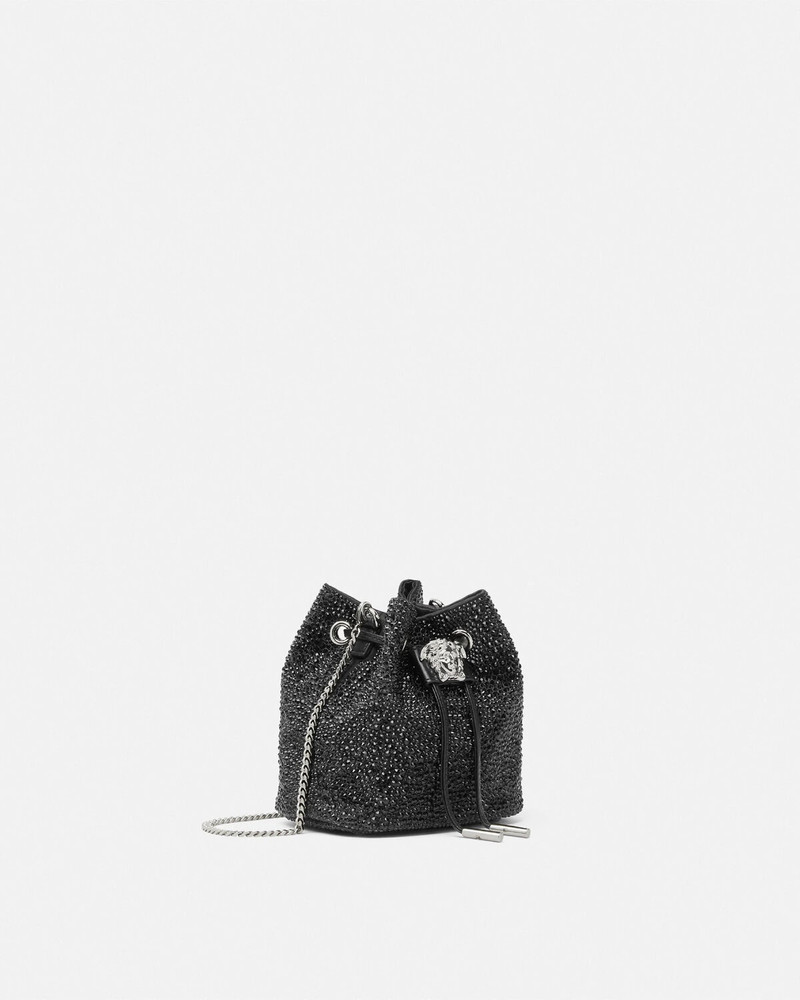 VERSACE Crystal La Medusa Mini Bucket Bag outlook