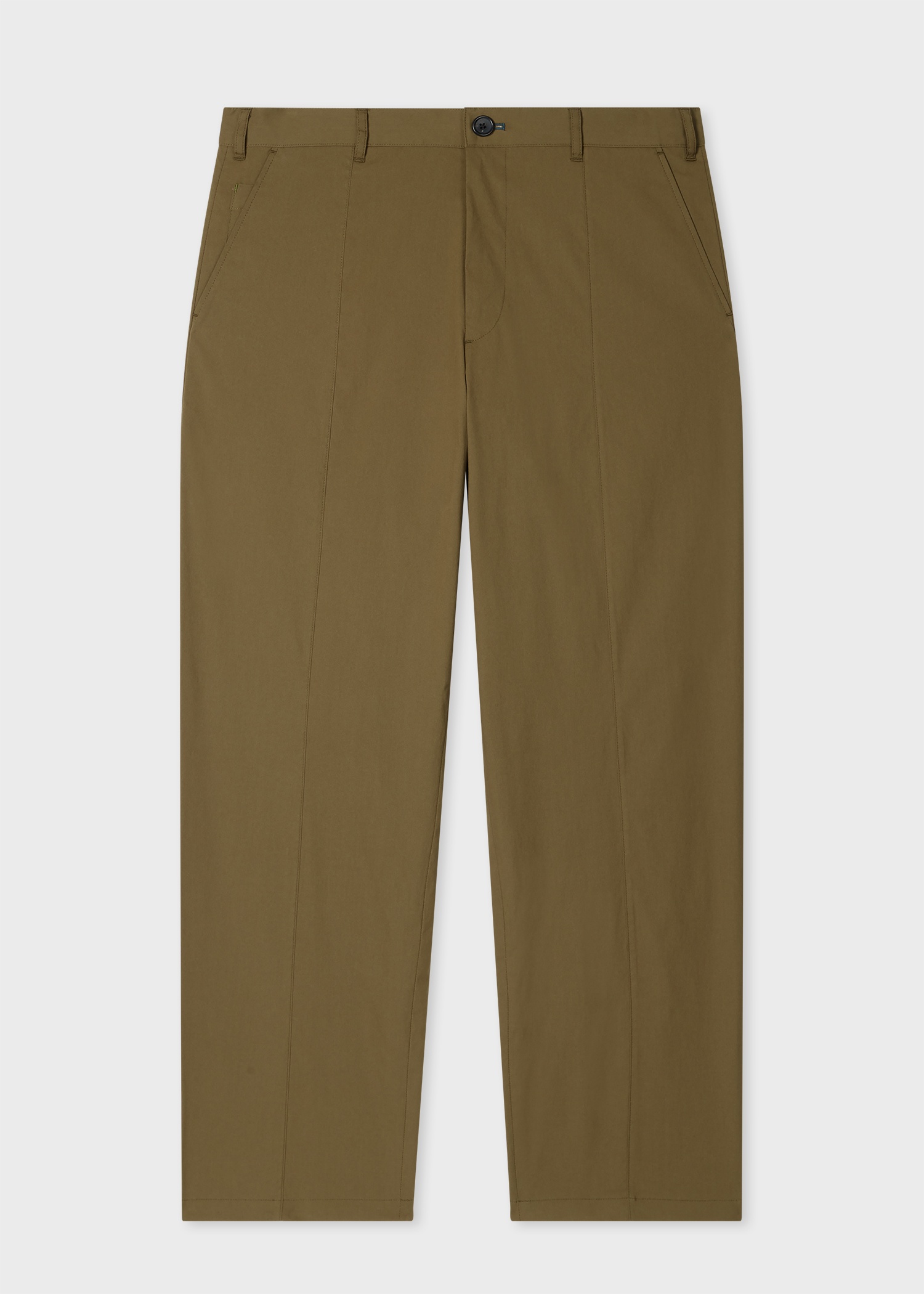 Khaki Cotton-Nylon Co-Ord - 3