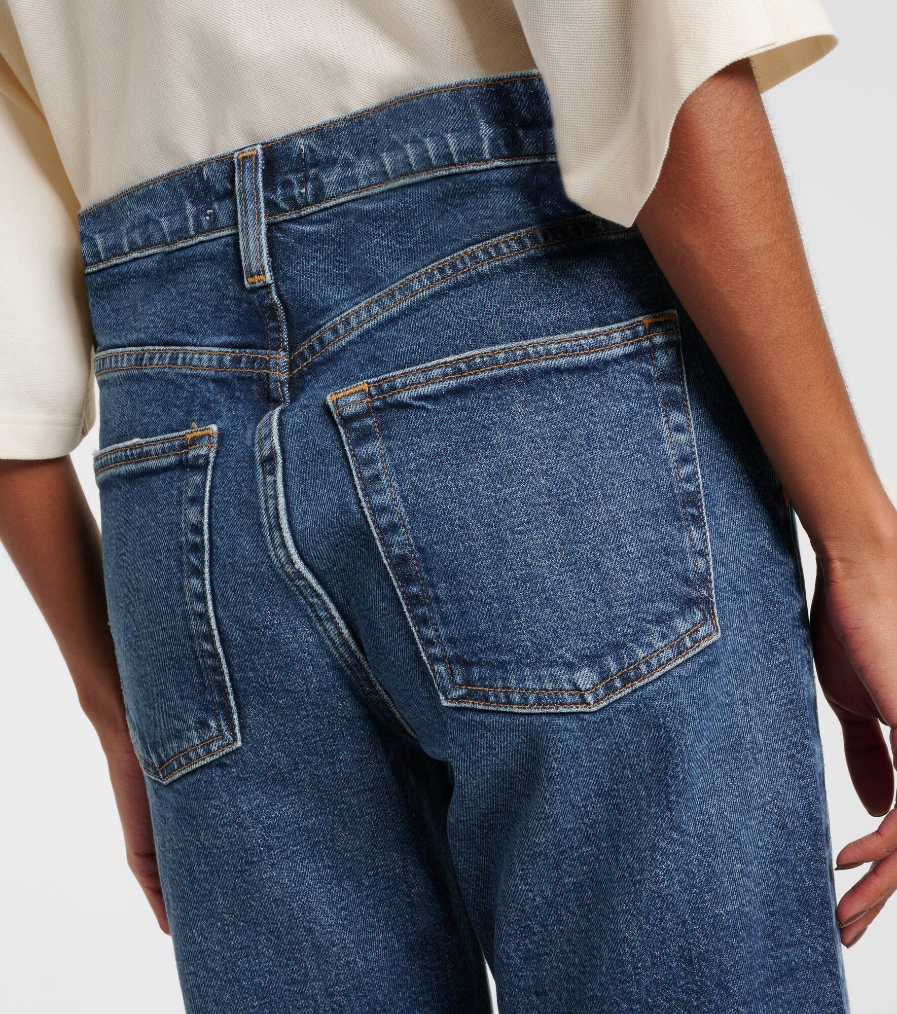 Valen mid-rise straight jeans - 6