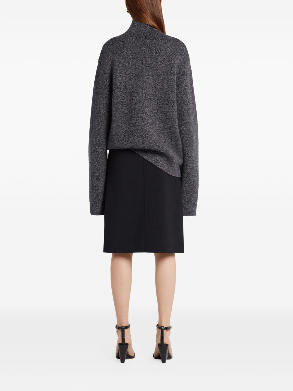 high-neck sweater - 4
