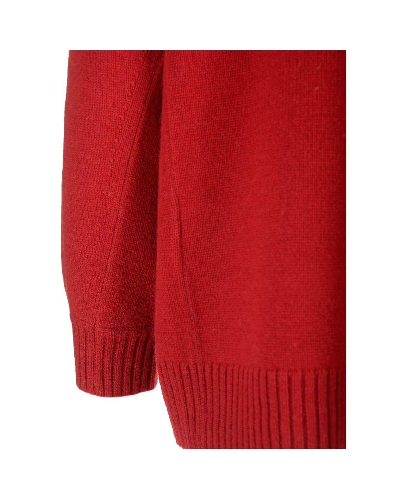 Crewneck Long-sleeved Jumper - 5