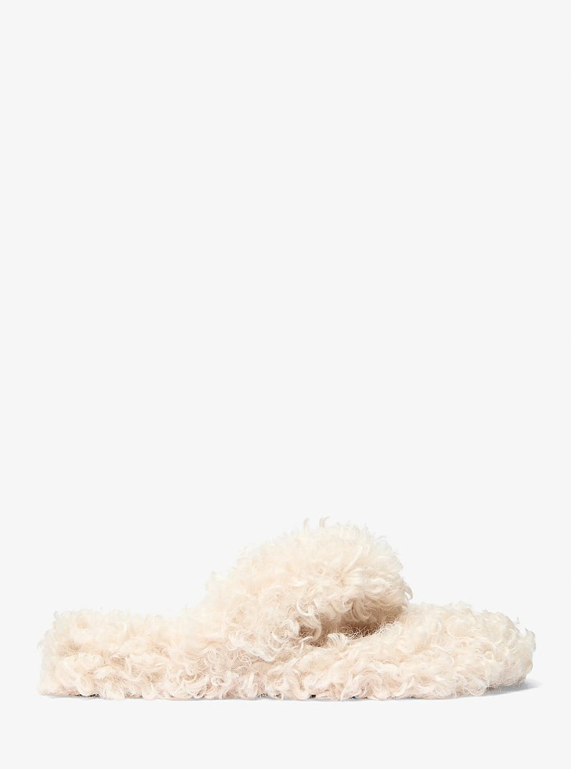 Alani Faux-Fur Flip Flop 1