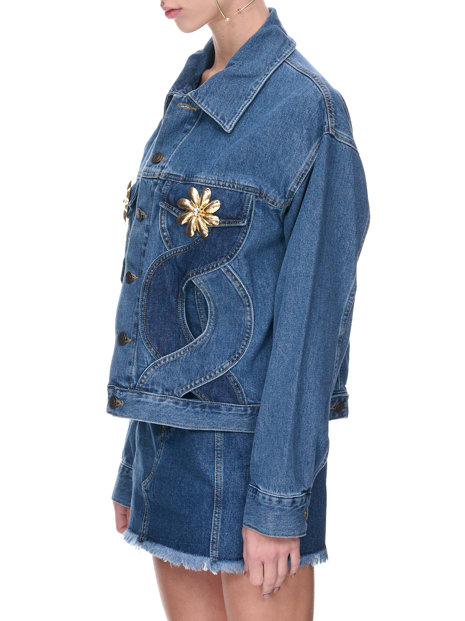 Rope Cut-Out Jacket - 2