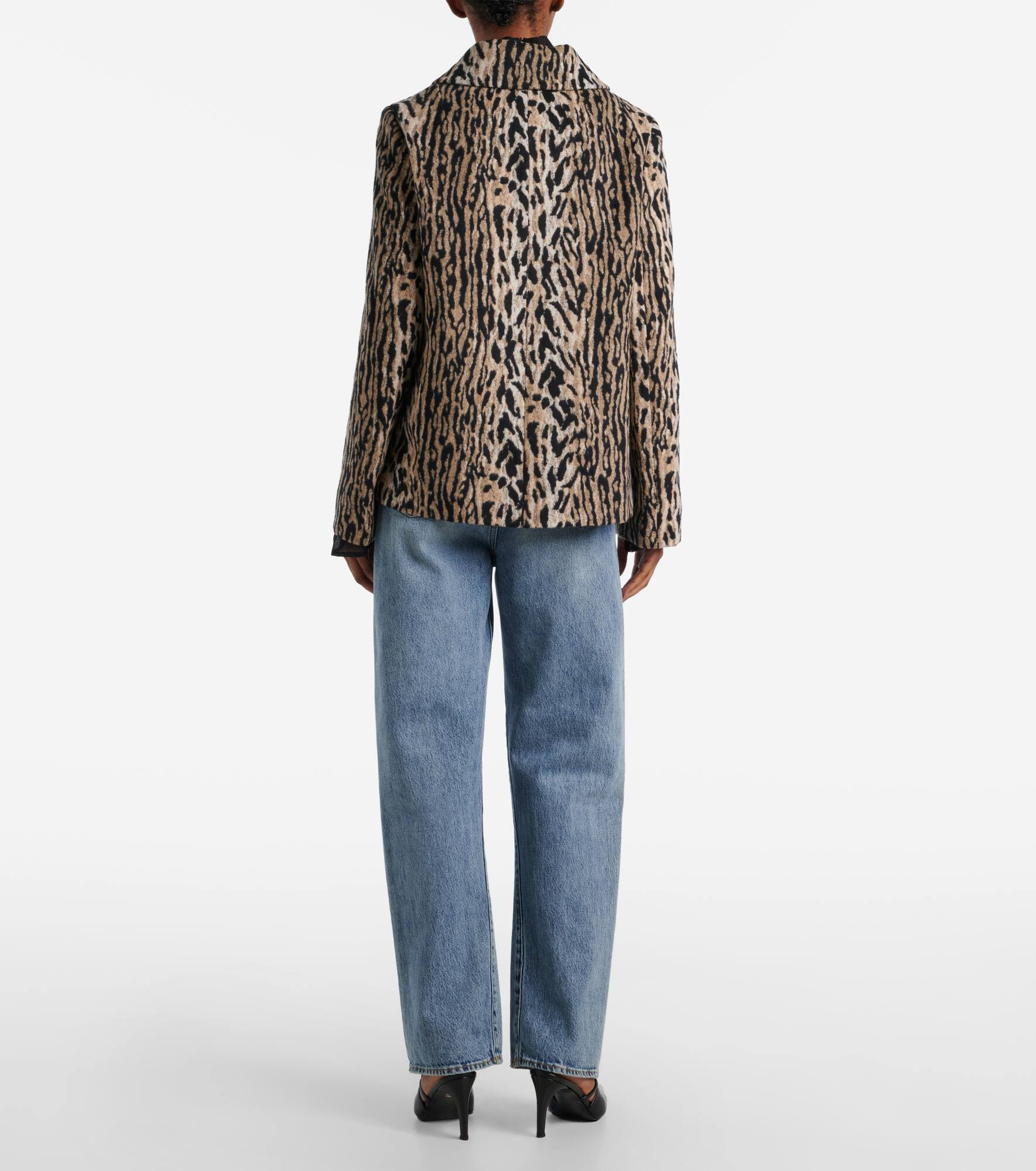 Leila leopard-print jacket - 3