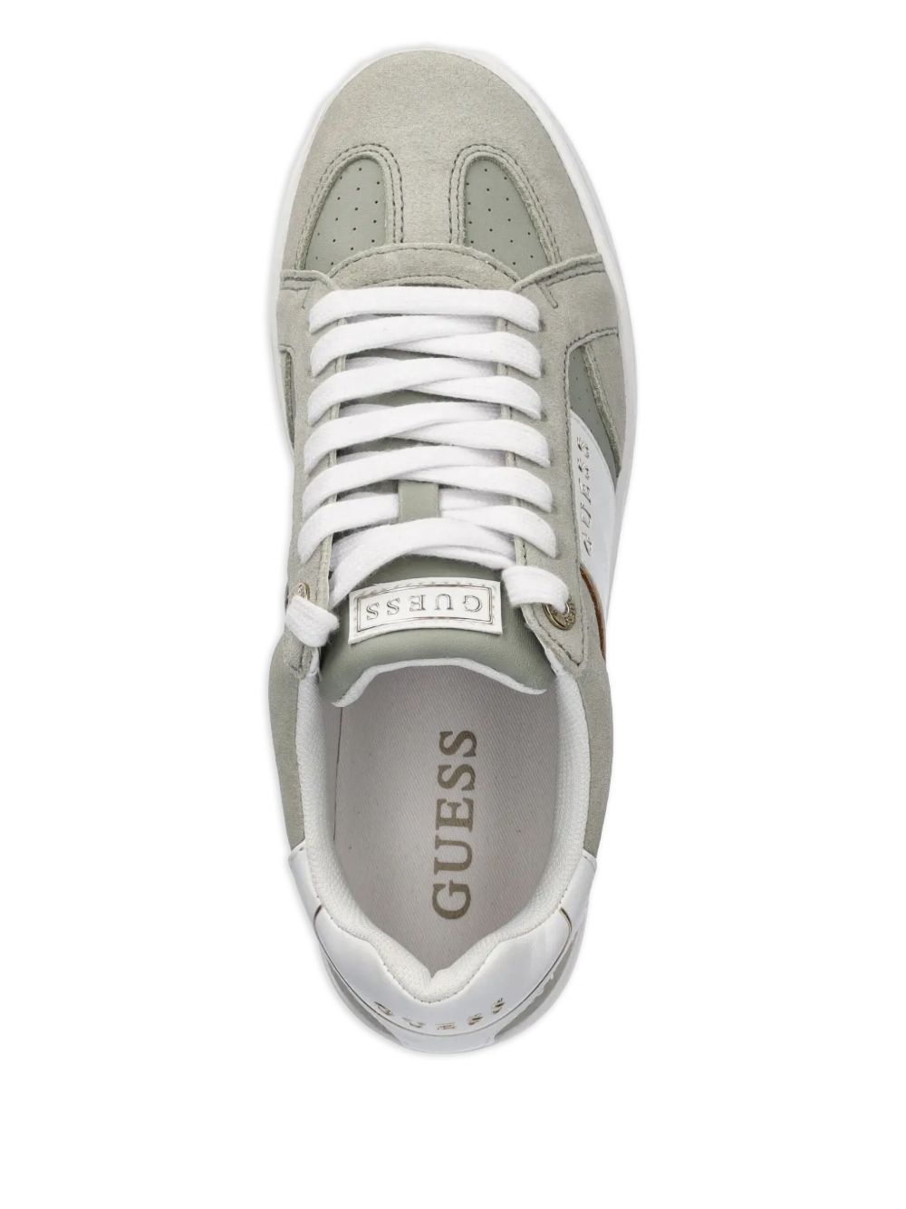 Jrone suede paneled sneakers - 4