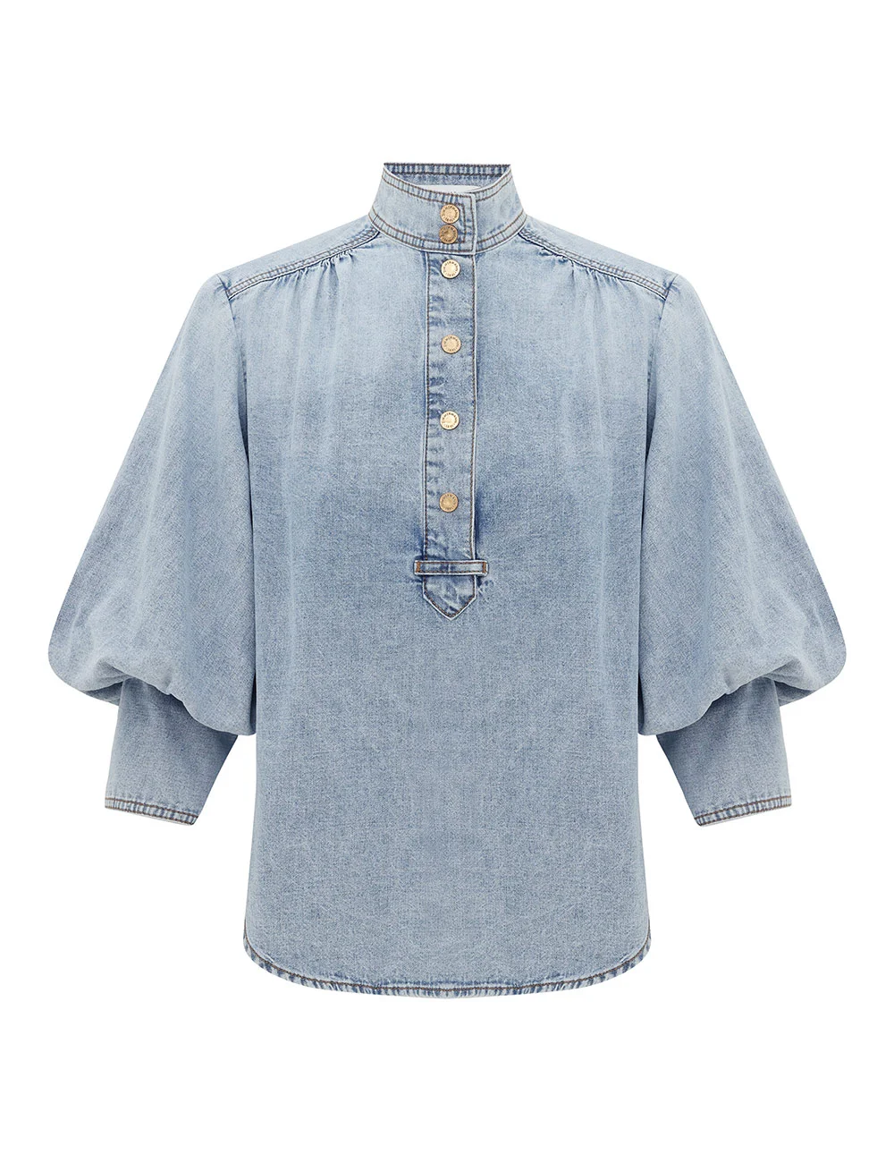 DENIM BLOUSE - 1