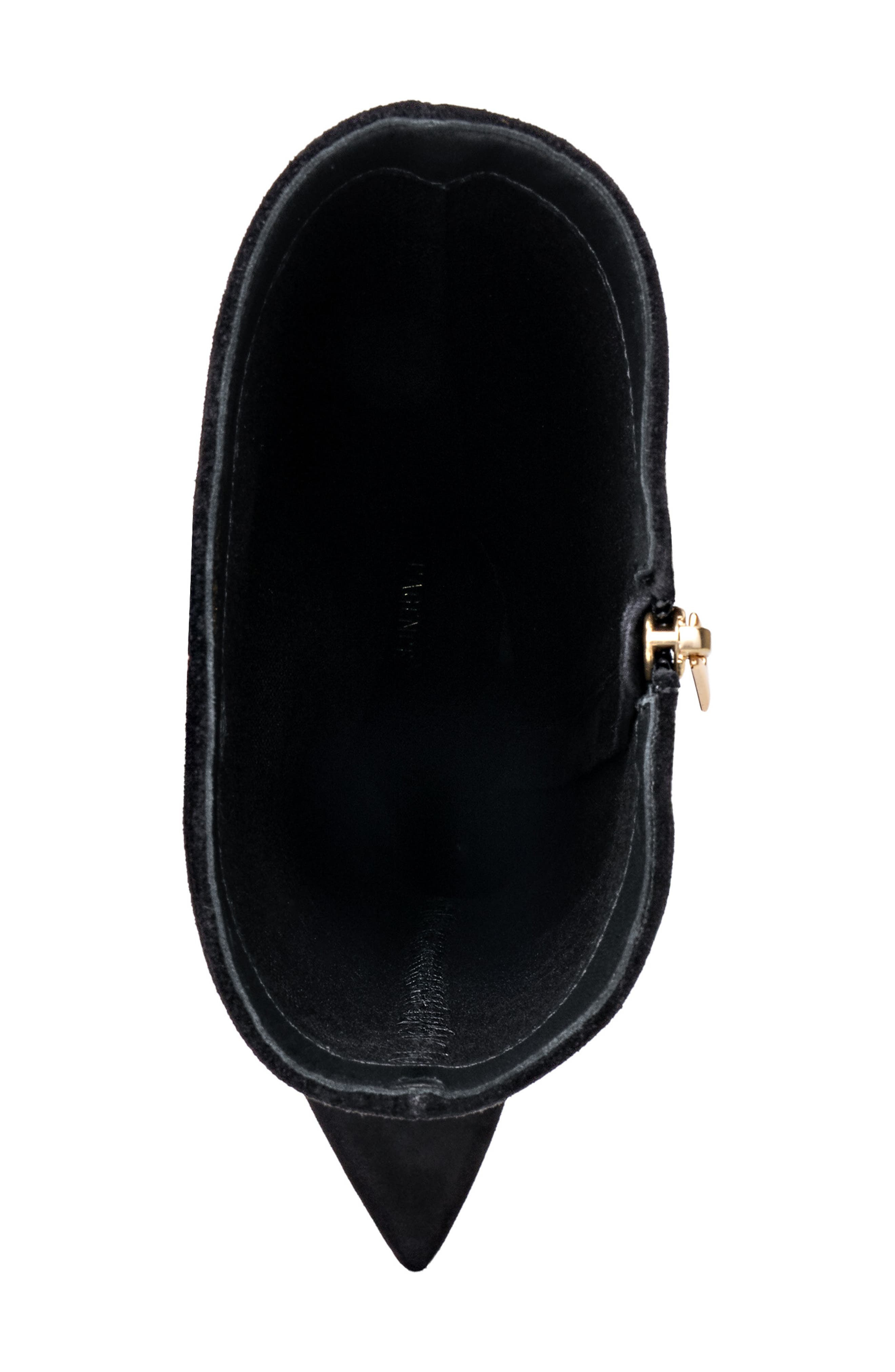 L'AGENCE Marya Knee High Boot in Black Suede at Nordstrom - 5