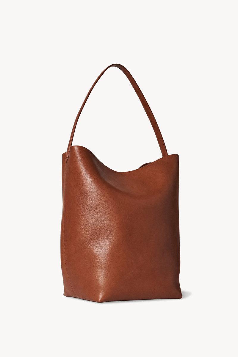 The Row Large N/S Park Tote Bag in Leather outlook