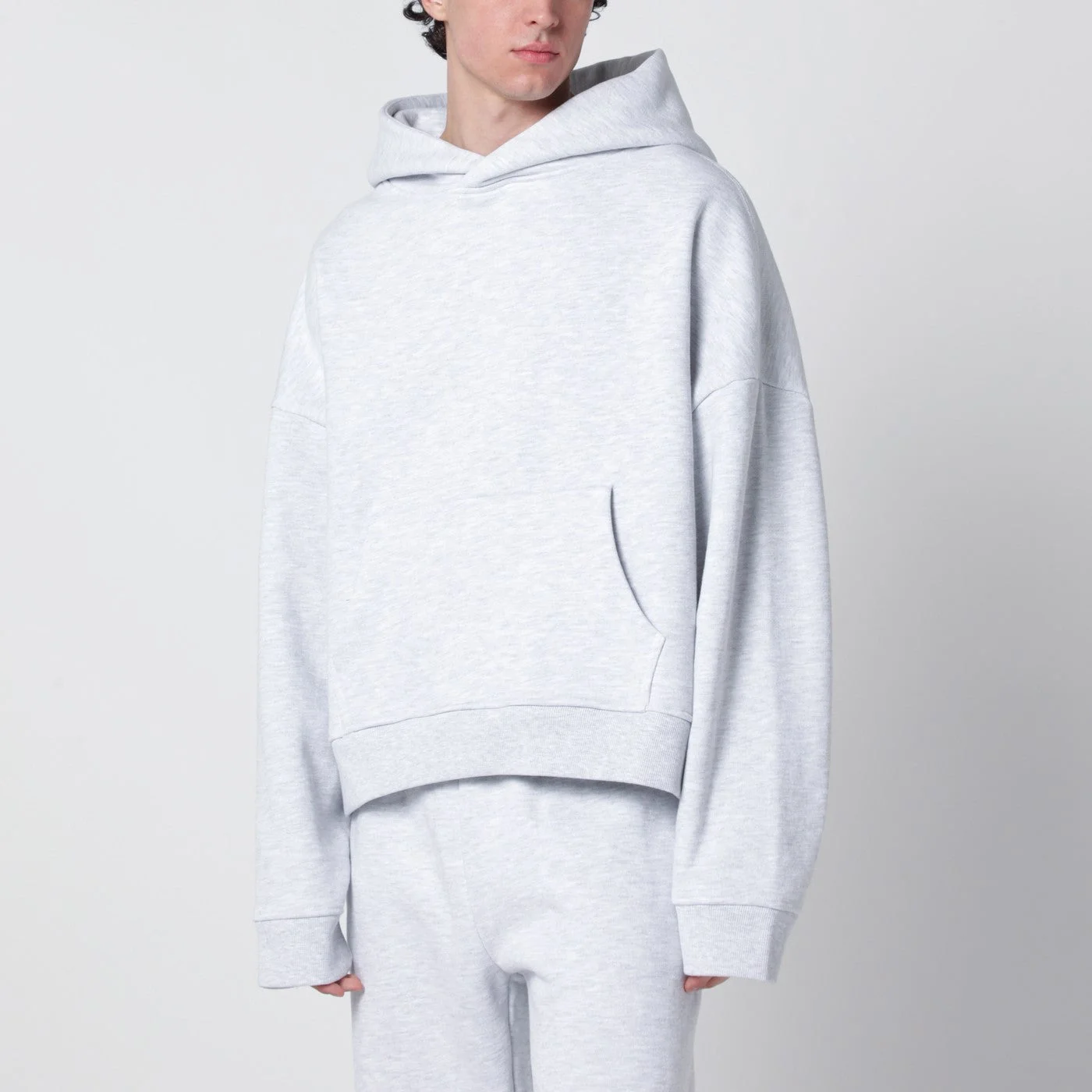 Grey cotton sweatshirt - 1