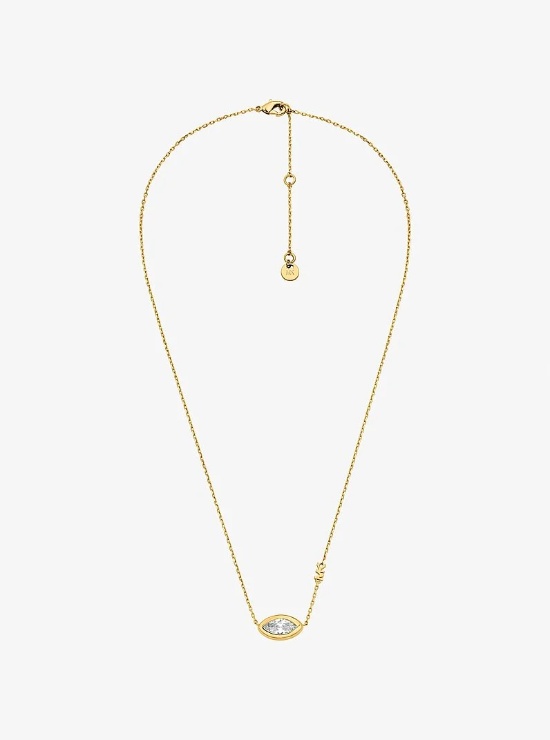 Marquise Stone Necklace - 1