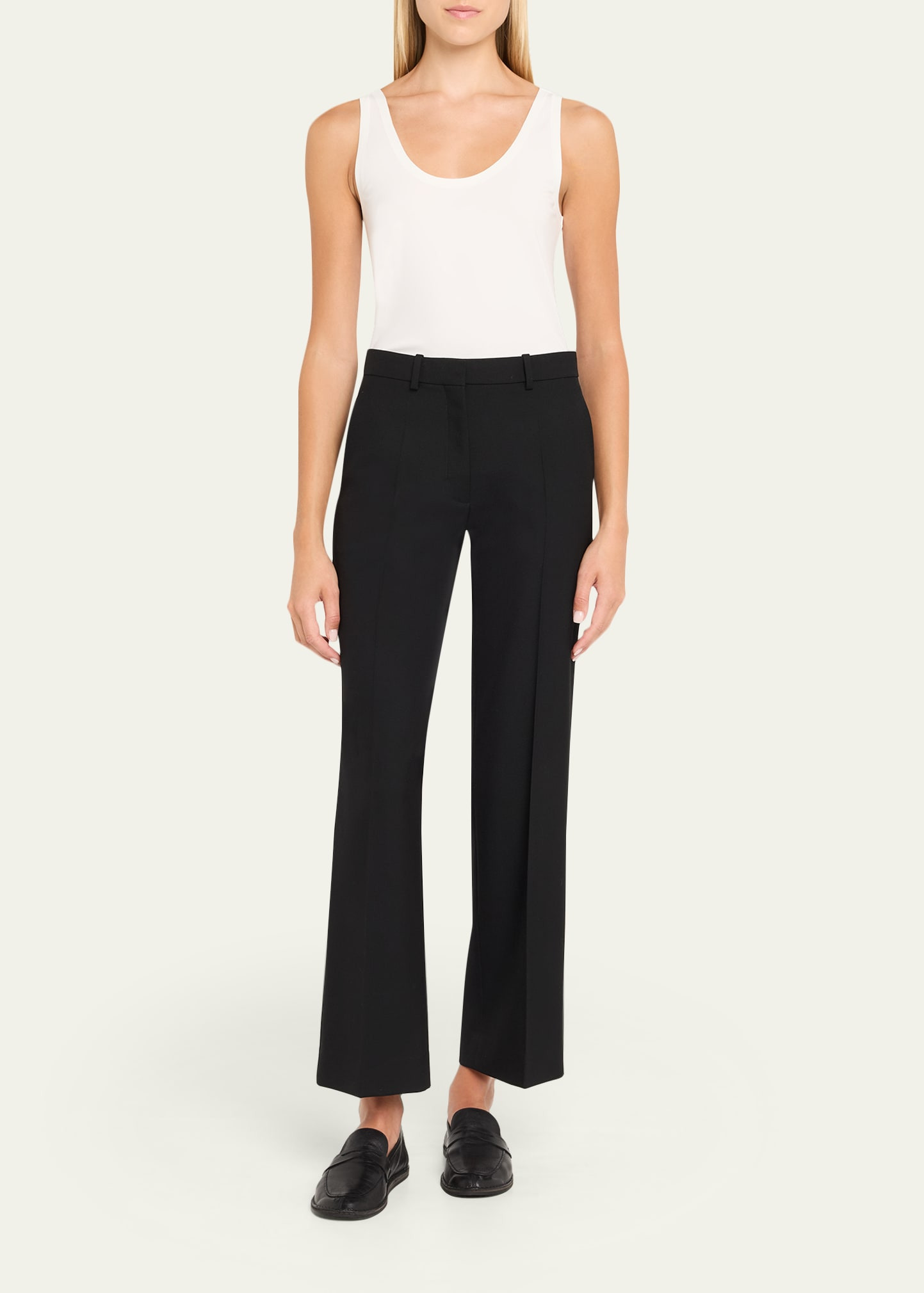 Sweater Trim Tank Top - 2