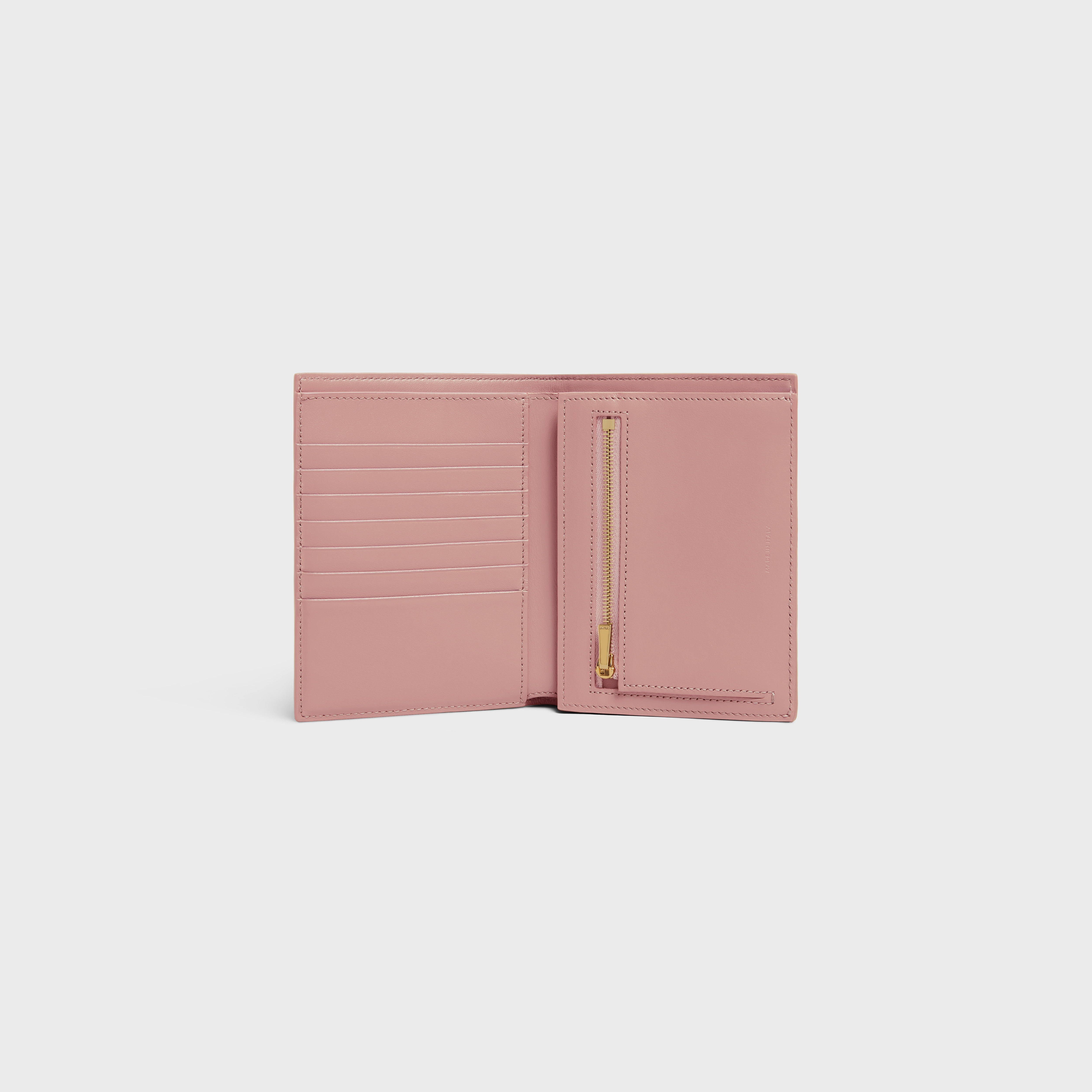Medium strap wallet in Bicolour Grained Calfskin - 4