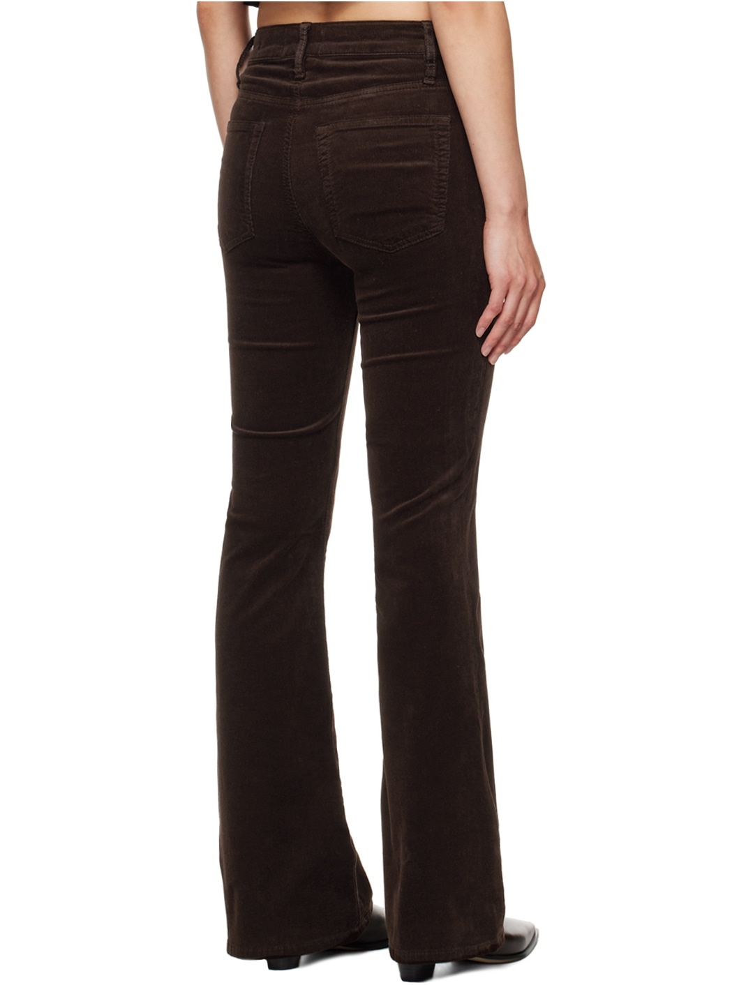 Brown 'Le Easy Flare' Jeans - 3