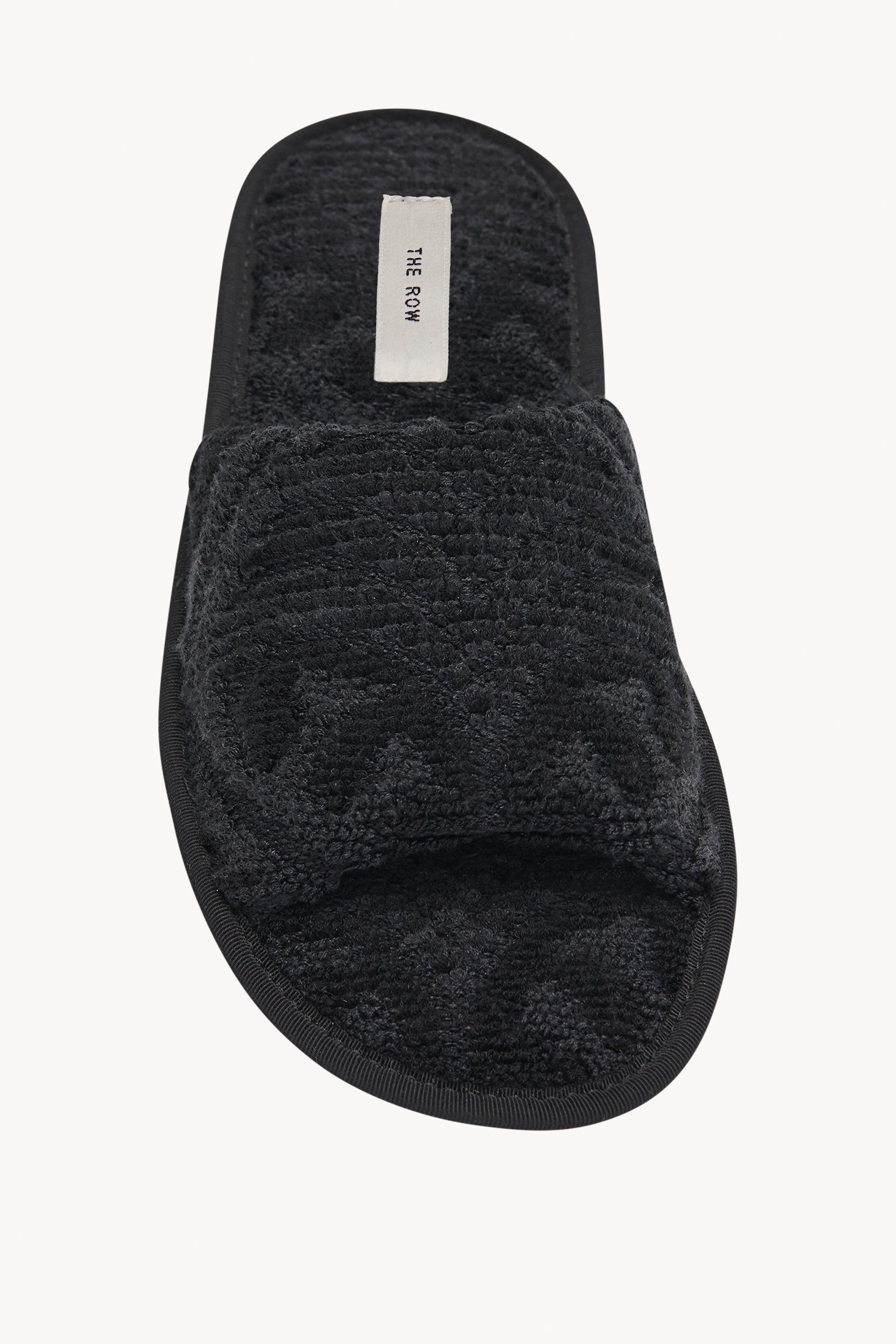 Frances Open Toe Slipper in Silk - 3