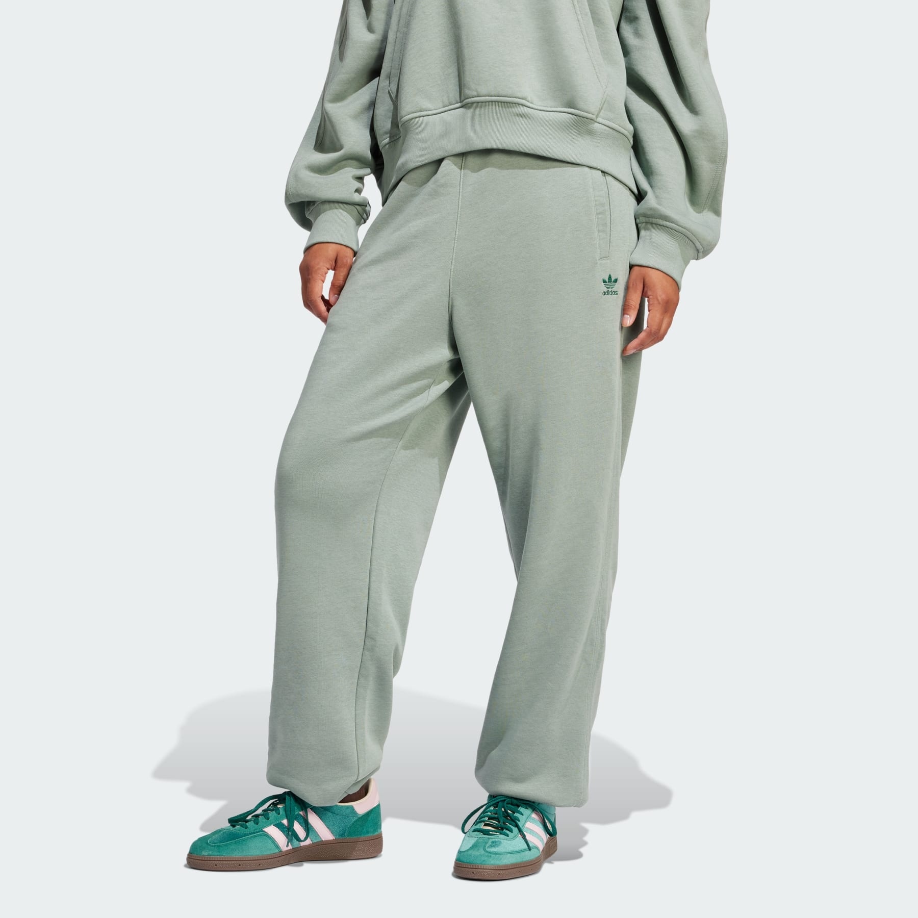 Essentials Fleece Loose Joggers - 2
