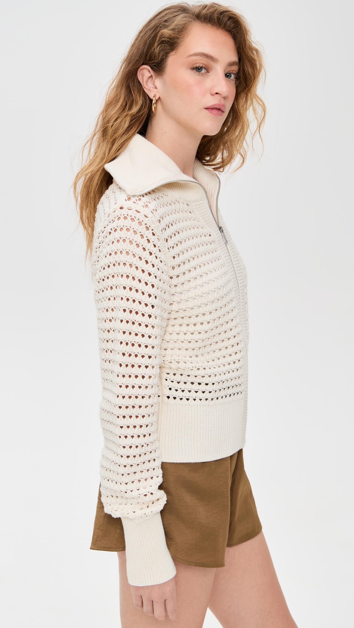 Eloise Full Zip Knit Cardigan - 3