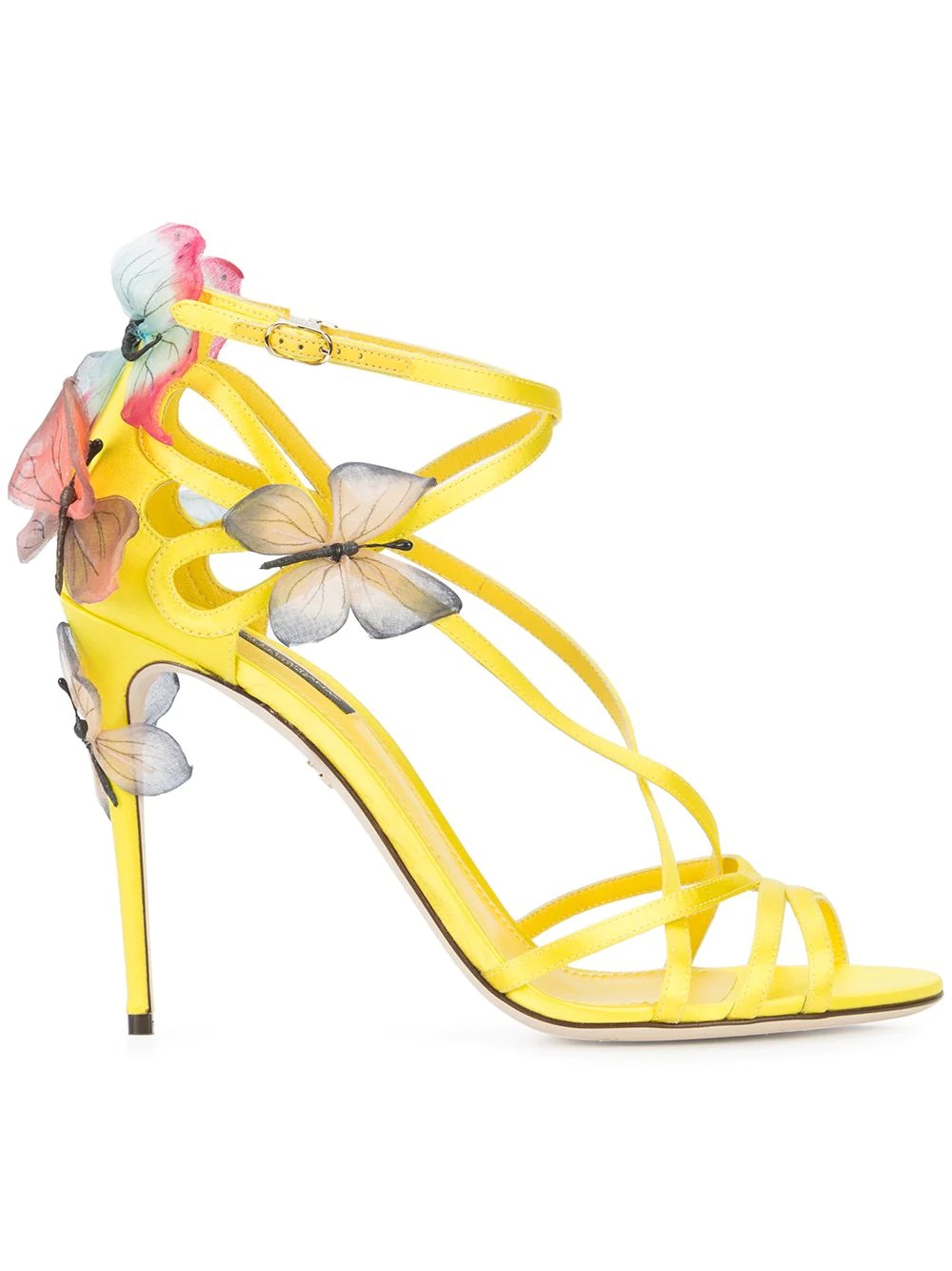 Keira sandals with butterfly appliqués - 1