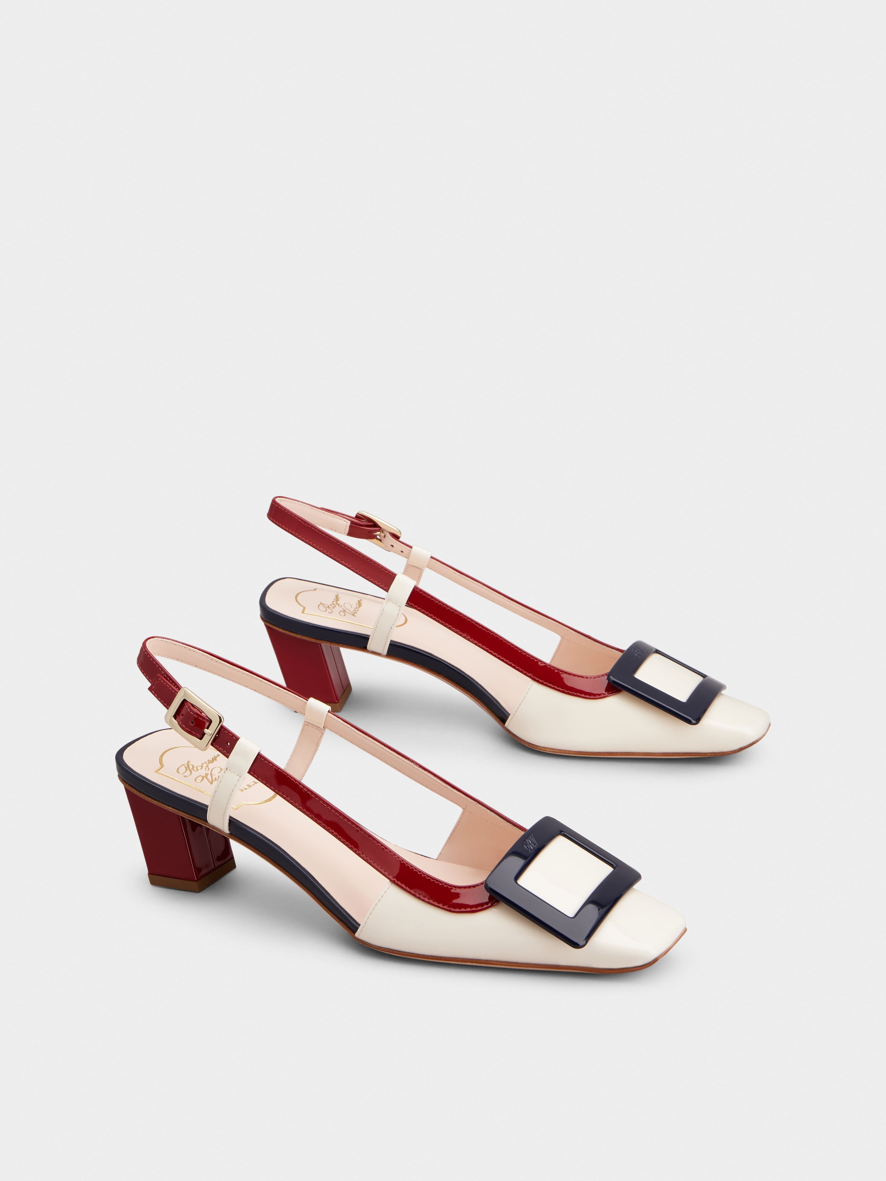 Belle Vivier Slingback Pumps in patent leather - 2