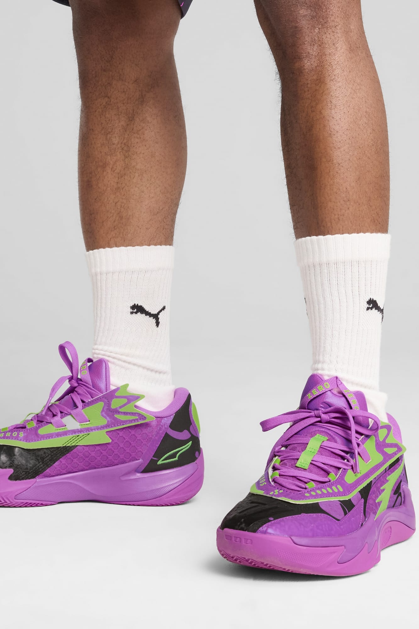 Scoot Zeros II Purple Lab Men's Basketball Shoes - 3