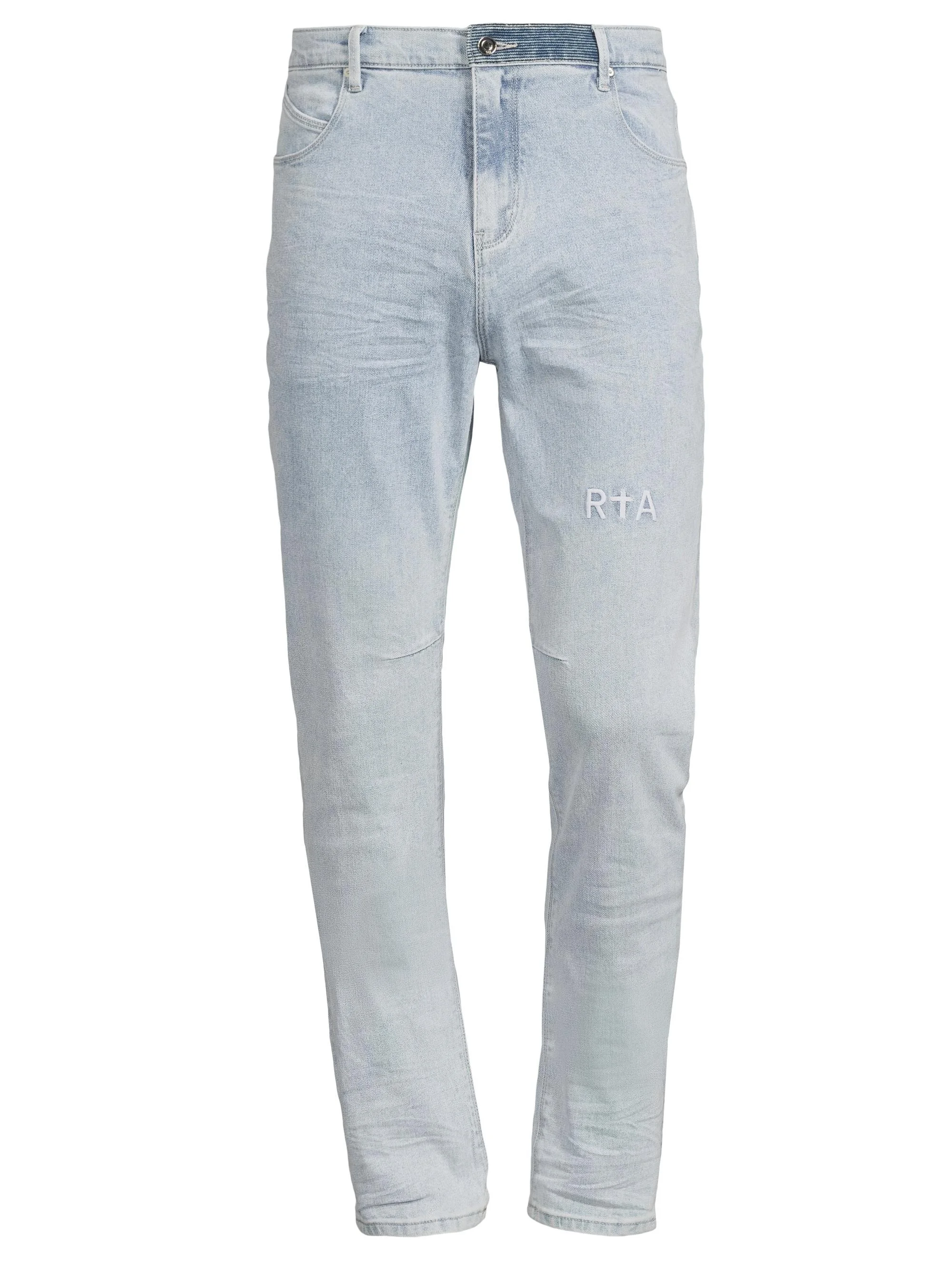 Men's Bryant Stretch Slim-Fit Jeans - Light Wash Small Rta - 1