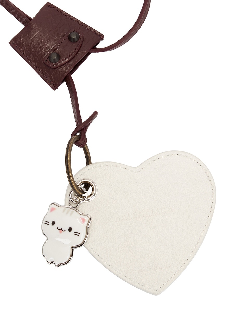 BALENCIAGA Le City Charm Heart | REVERSIBLE