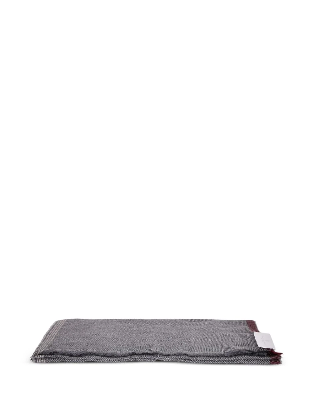 fringed-edge scarf - 1