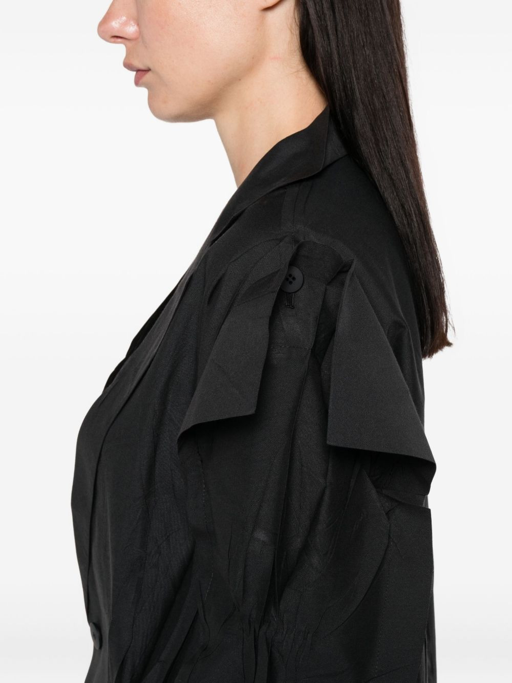 Crimped and Pressed blazer - 5