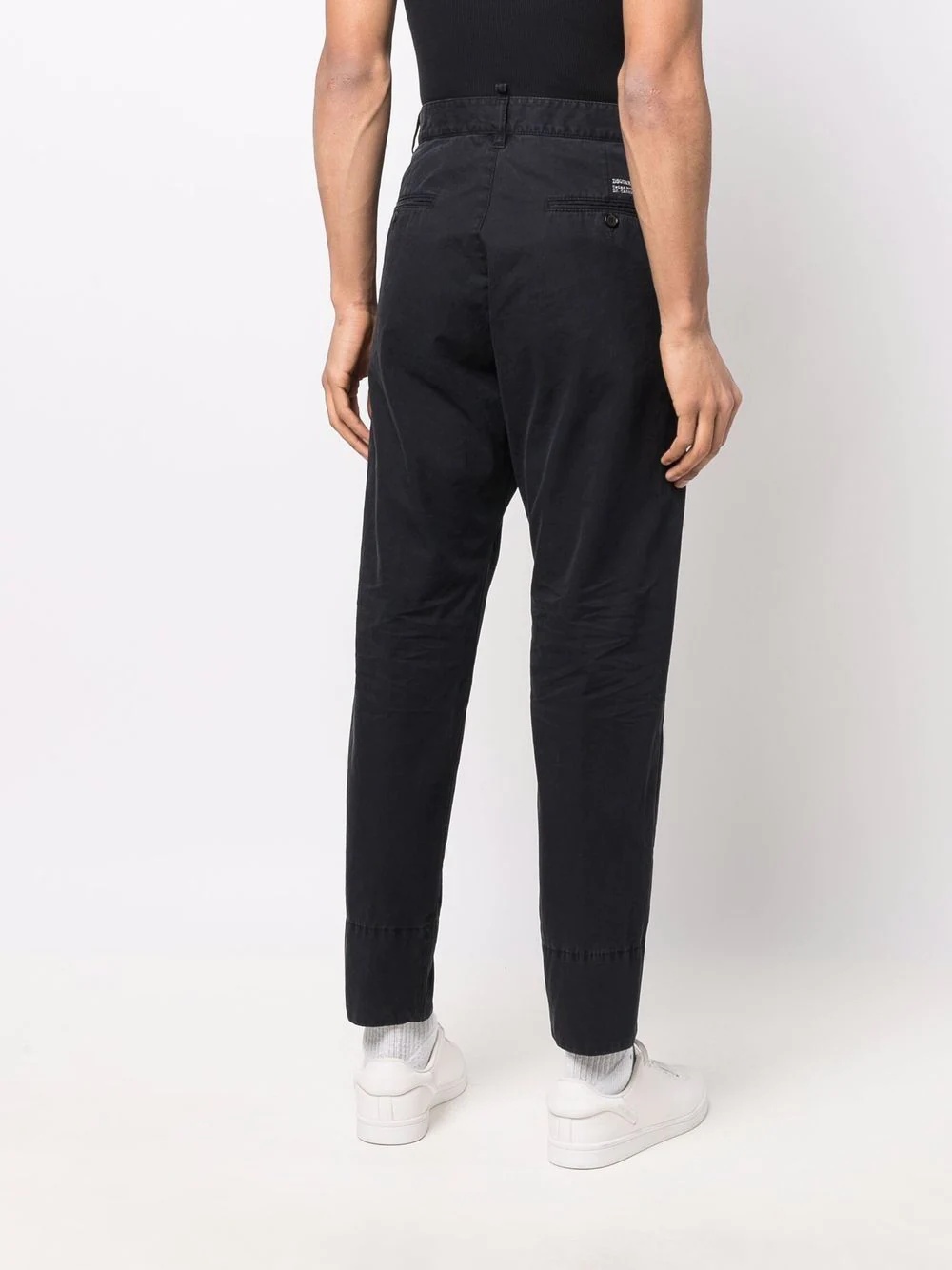 straight-leg chino trousers - 4