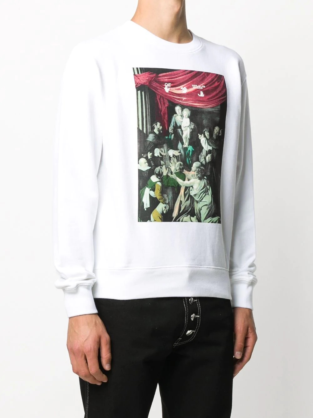 Caravaggio print sweatshirt - 3