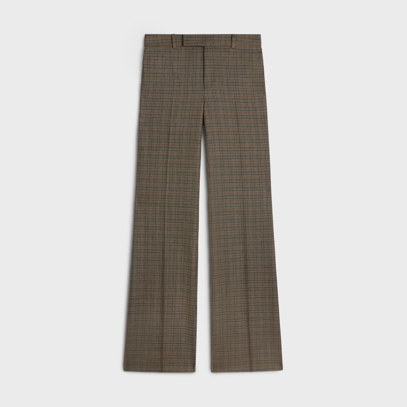 tommy pants in checked wool 1
